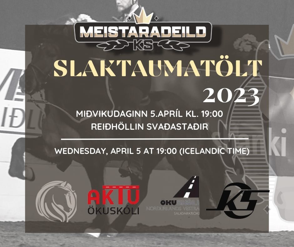 Slaktaumatölt í Meistaradeild KS